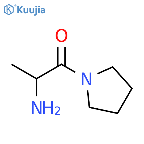 (2R)-2-amino-1-(pyrrolidin-1-yl)propan-1-one structure