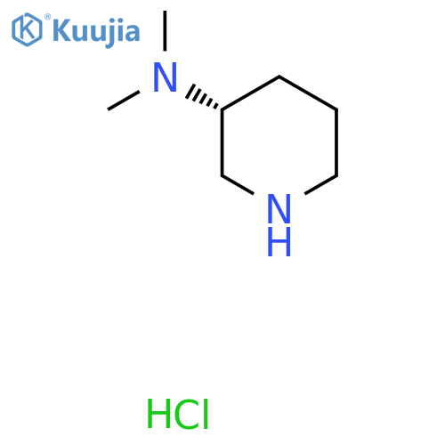 (3R)-N,N-dimethylpiperidin-3-amine dihydrochloride structure