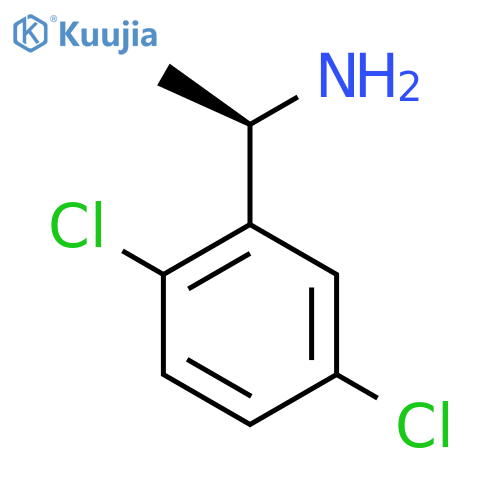 (1R)-1-(2,5-dichlorophenyl)ethan-1-amine structure