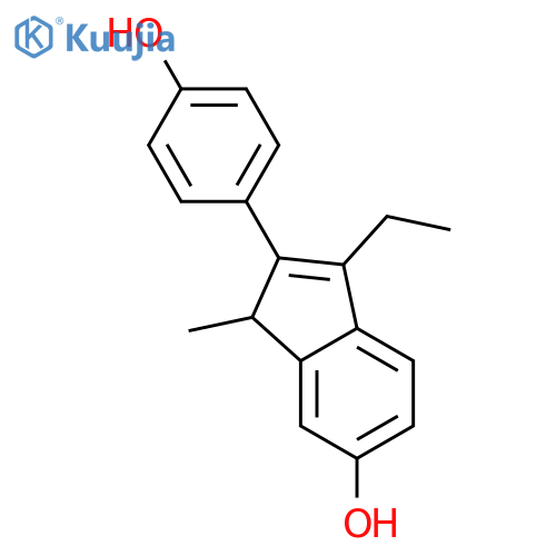 (+-)-Indenestrol A structure