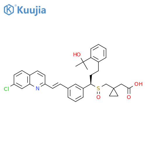 Montelukast Sulfoxide(Mixture of Diastereomers) structure