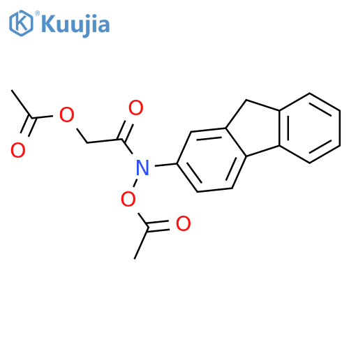 Acetamide, N,2-bis(acetyloxy)-N-9H-fluoren-2-yl- structure