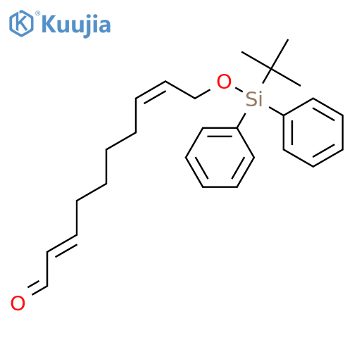 2,8-Decadienal, 10-[[(1,1-dimethylethyl)diphenylsilyl]oxy]-, (E,Z)- structure