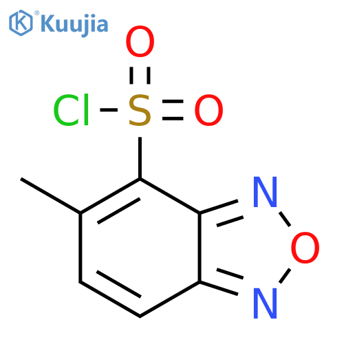 5-Methyl-2,1,3-benzoxadiazole-4-sulfonyl Chloride structure