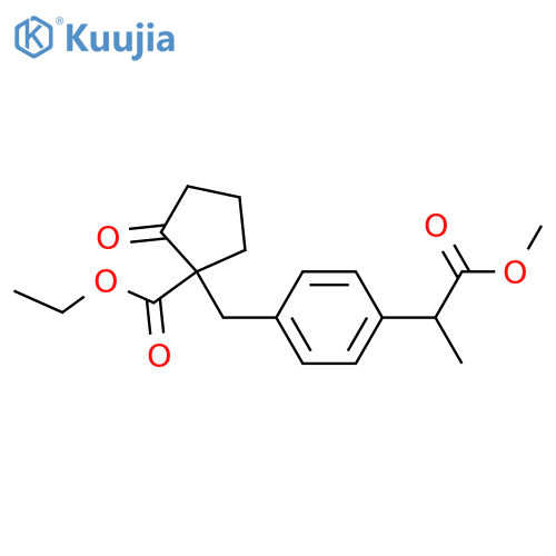 Loxoprofen Ethoxy Carbonyl Methyl Ester structure