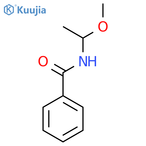 Benzamide,N-(1-methoxyethyl)- structure