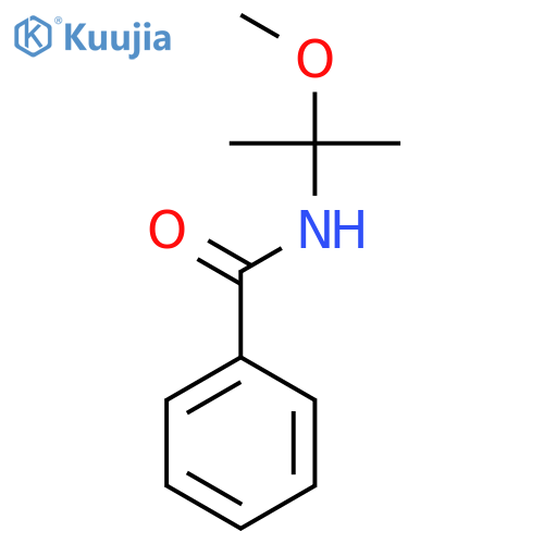 N-(2-methoxypropan-2-yl)benzamide structure