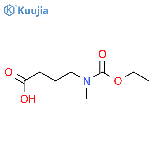 4-((ethoxycarbonyl)(methyl)amino)butanoic acid structure
