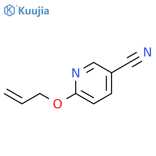 6-(prop-2-en-1-yloxy)pyridine-3-carbonitrile structure