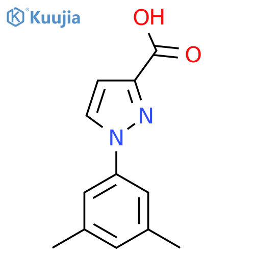 1-(3,5-dimethylphenyl)-1H-pyrazole-3-carboxylic acid structure
