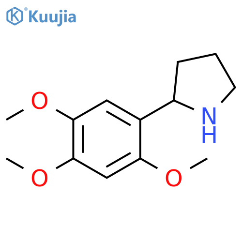 2-(2,4,5-TRIMETHOXYPHENYL)PYRROLIDINE structure
