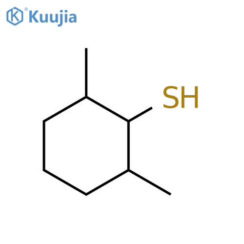 2,6-dimethylcyclohexane-1-thiol structure