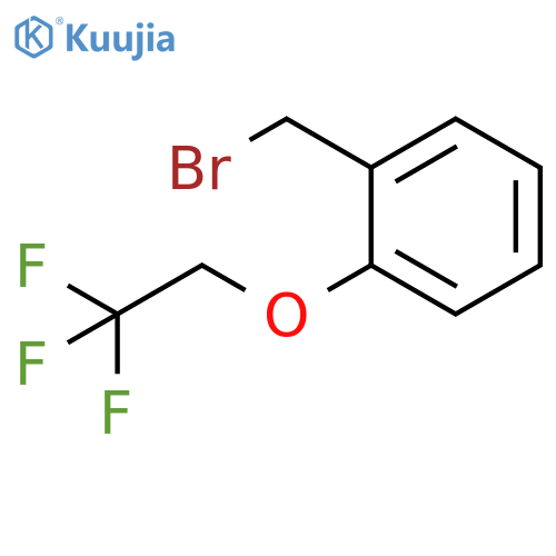 2-(Bromomethyl)phenyl 2,2,2-trifluoroethyl Ether structure