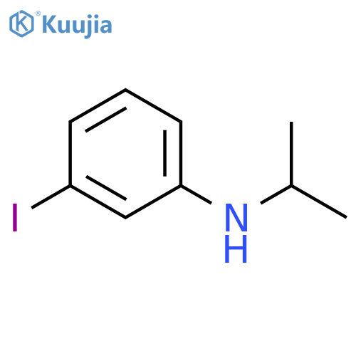 3-iodo-N-(propan-2-yl)aniline structure