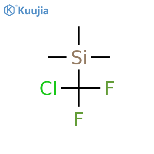 (Chlorodifluoromethyl)trimethylsilane structure