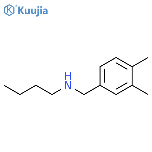 butyl(3,4-dimethylphenyl)methylamine structure