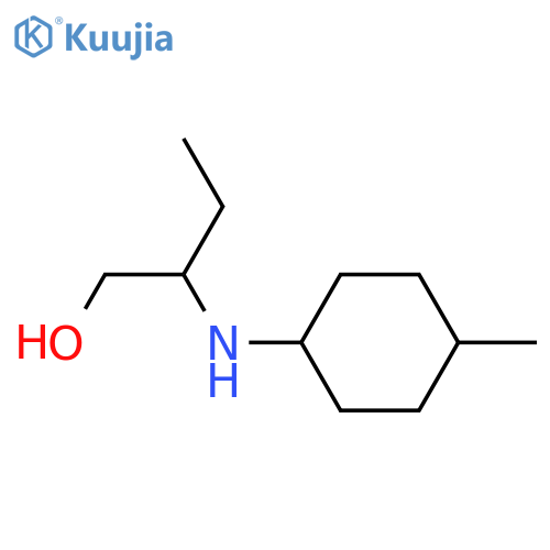 2-[(4-methylcyclohexyl)amino]butan-1-ol structure