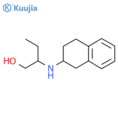 2-(1,2,3,4-tetrahydronaphthalen-2-yl)aminobutan-1-ol structure