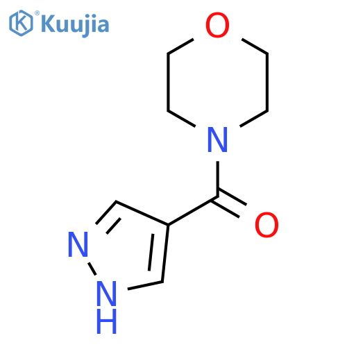 4-(1H-pyrazole-4-carbonyl)morpholine structure