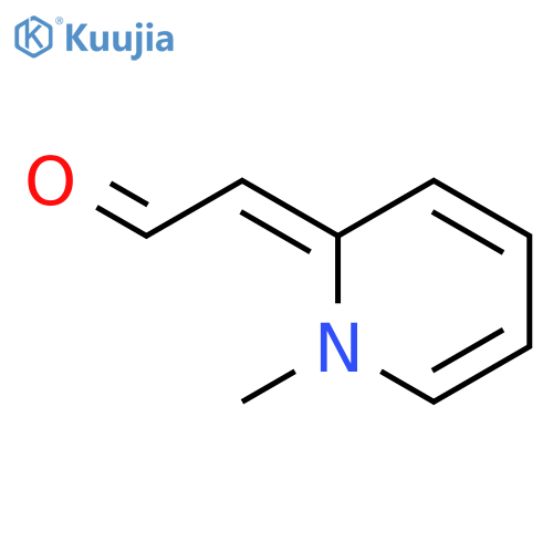 Acetaldehyde, (1-methyl-2(1H)-pyridinylidene)- structure