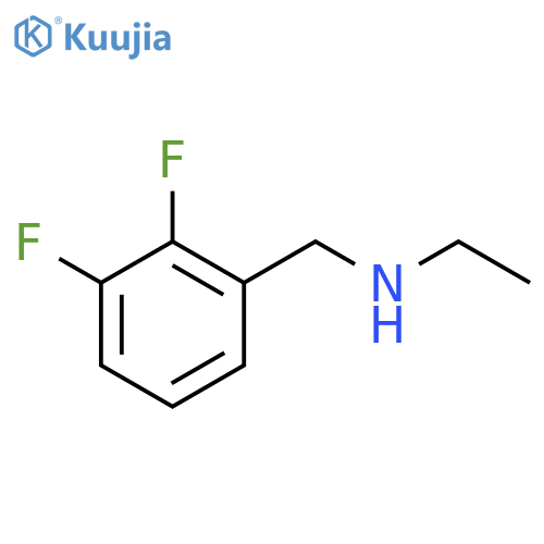 N-Ethyl-2,3-difluorobenzylamine structure