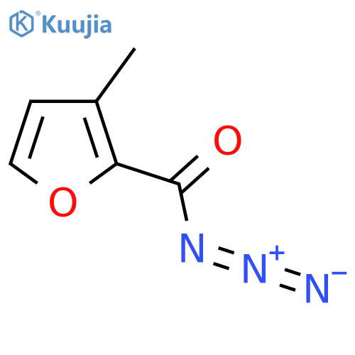 3-Methylfuran-2-carbonyl azide structure