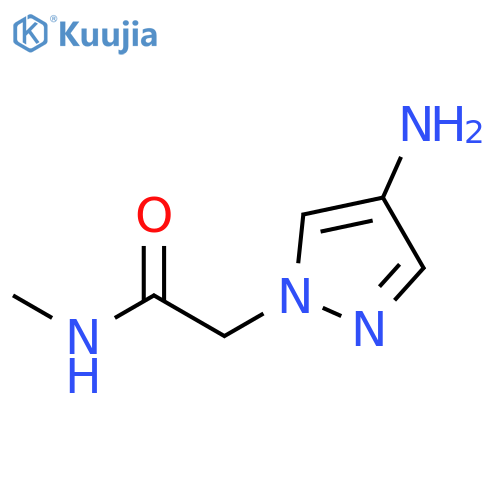 2-(4-Amino-1H-pyrazol-1-yl)-N-methylacetamide Dihydrochloride structure