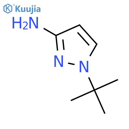 1-tert-Butyl-1H-pyrazol-3-amine structure