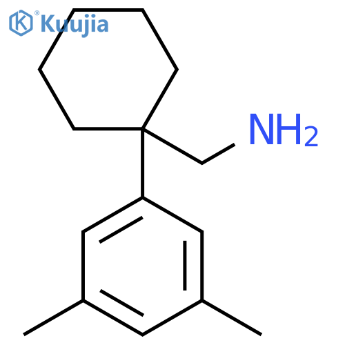 1-(3,5-dimethylphenyl)cyclohexylmethanamine structure