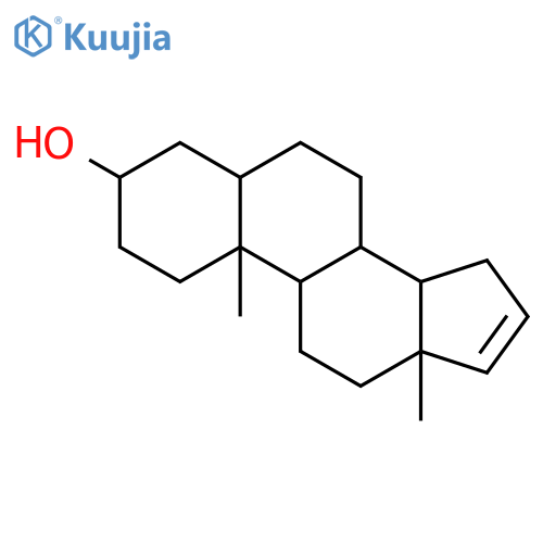 Androst-16-en-3-ol, (3a,5a)- structure