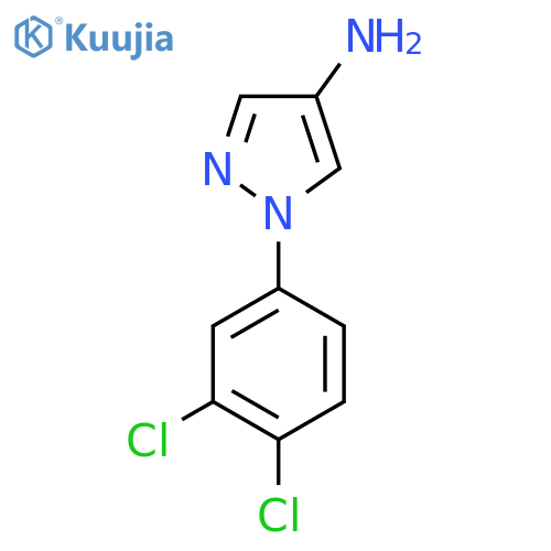 1-(3,4-Dichlorophenyl)-1H-pyrazol-4-amine structure