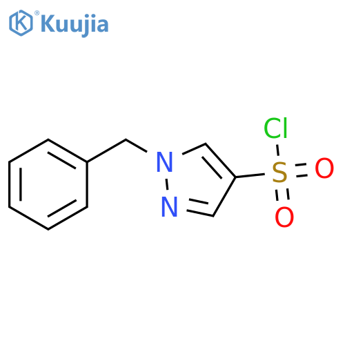 1-benzyl-1H-pyrazole-4-sulfonyl chloride structure