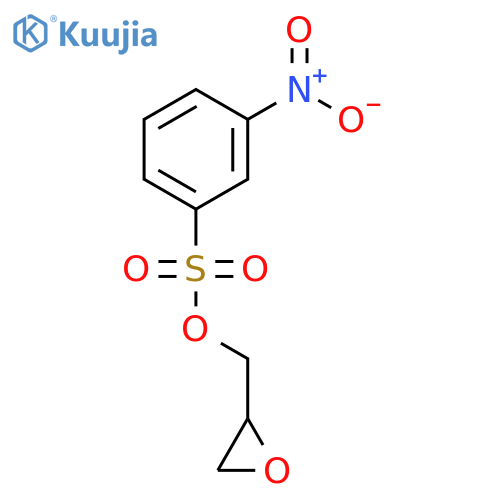 [(2S)-oxiran-2-yl]methyl 3-nitrobenzene-1-sulfonate structure