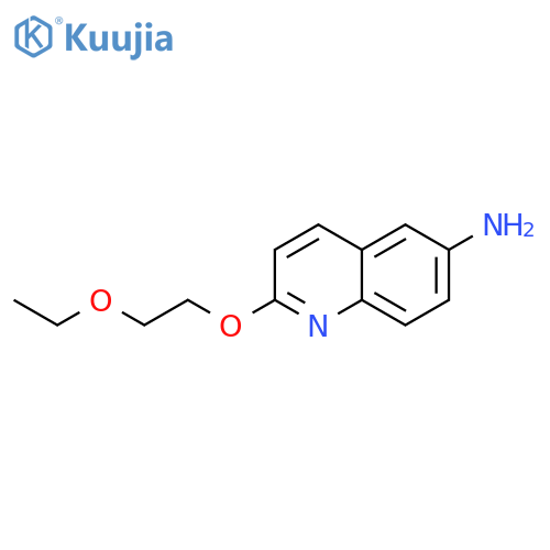 2-(2-ethoxyethoxy)quinolin-6-amine structure