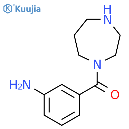3-(1,4-Diazepane-1-carbonyl)aniline structure
