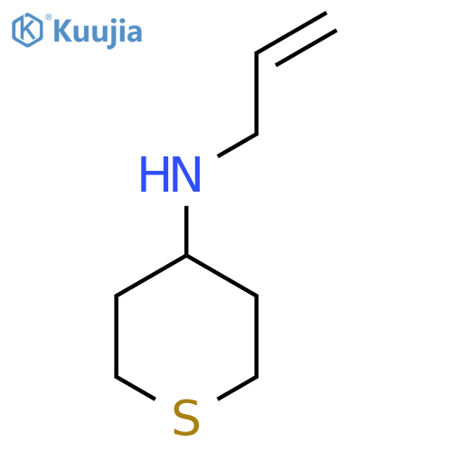 N-(Prop-2-en-1-yl)thian-4-amine structure