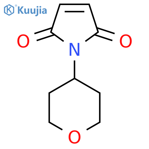 1-(oxan-4-yl)-2,5-dihydro-1H-pyrrole-2,5-dione structure