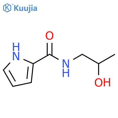 N-(2-hydroxypropyl)-1H-pyrrole-2-carboxamide structure