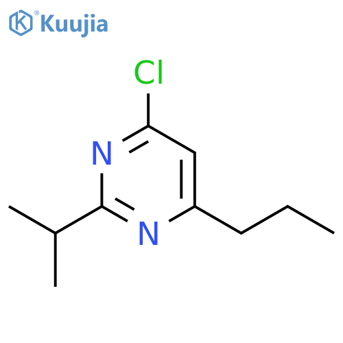 4-chloro-2-(propan-2-yl)-6-propylpyrimidine structure