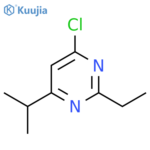 4-Chloro-2-ethyl-6-isopropylpyrimidine structure