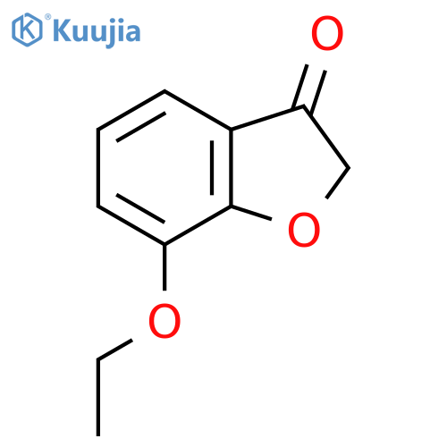 7-Ethoxy-2,3-dihydro-1-benzofuran-3-one structure