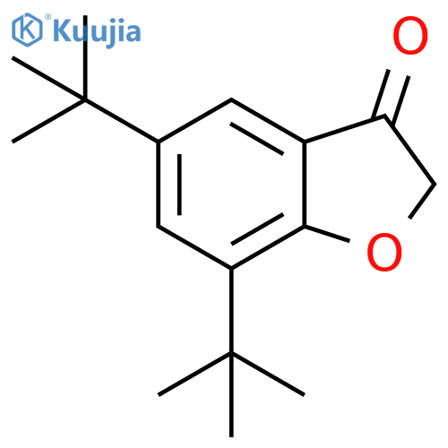 5,7-Di-tert-butylbenzofuran-3(2H)-one structure