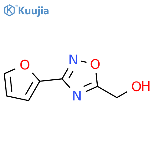 3-(Furan-2-yl)-1,2,4-oxadiazol-5-ylmethanol structure