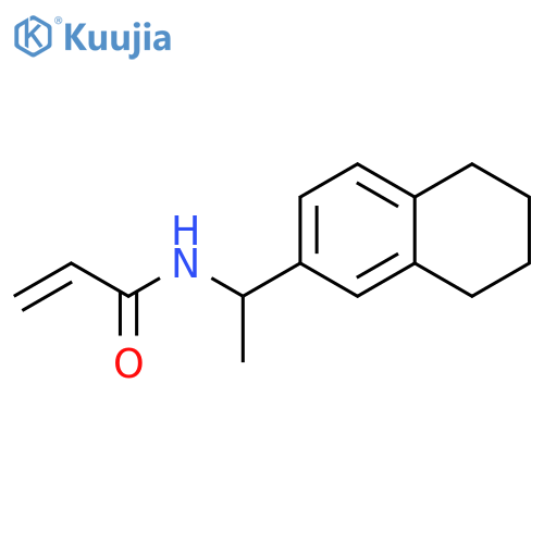 N-[1-(5,6,7,8-Tetrahydro-2-naphthalenyl)ethyl]-2-propenamide structure