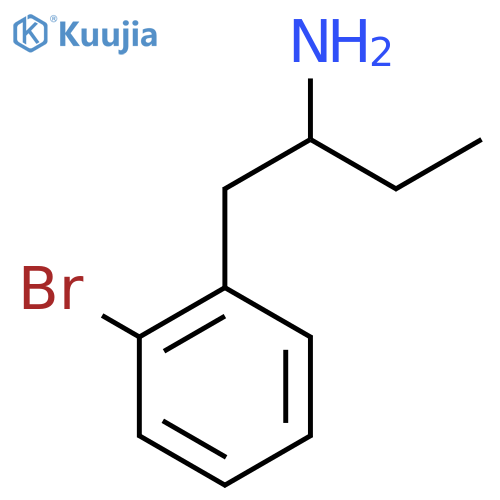 1-(2-Bromophenyl)butan-2-amine structure