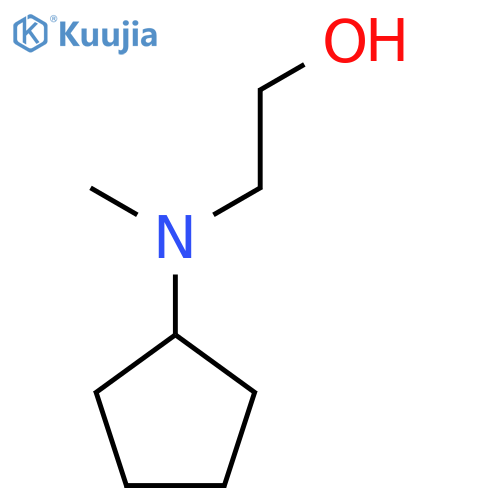 3-(Cyclopentyl-methylamino)propan-1-ol structure