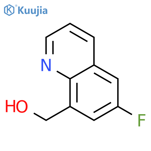 (6-Fluoroquinolin-8-yl)methanol structure