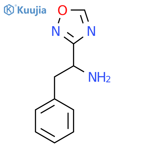 1-(1,2,4-oxadiazol-3-yl)-2-phenylethan-1-amine structure