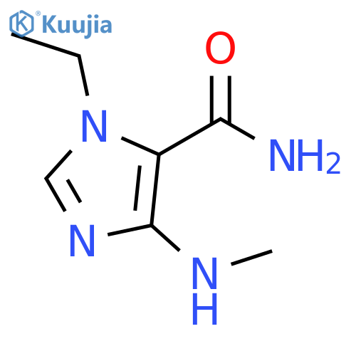 1-ethyl-4-(methylamino)-1H-Imidazole-5-carboxamide structure
