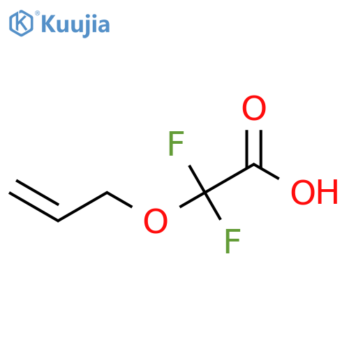 2,2-difluoro-2-(prop-2-en-1-yloxy)acetic acid structure